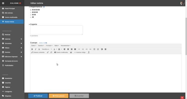 editor de texto editor de texto